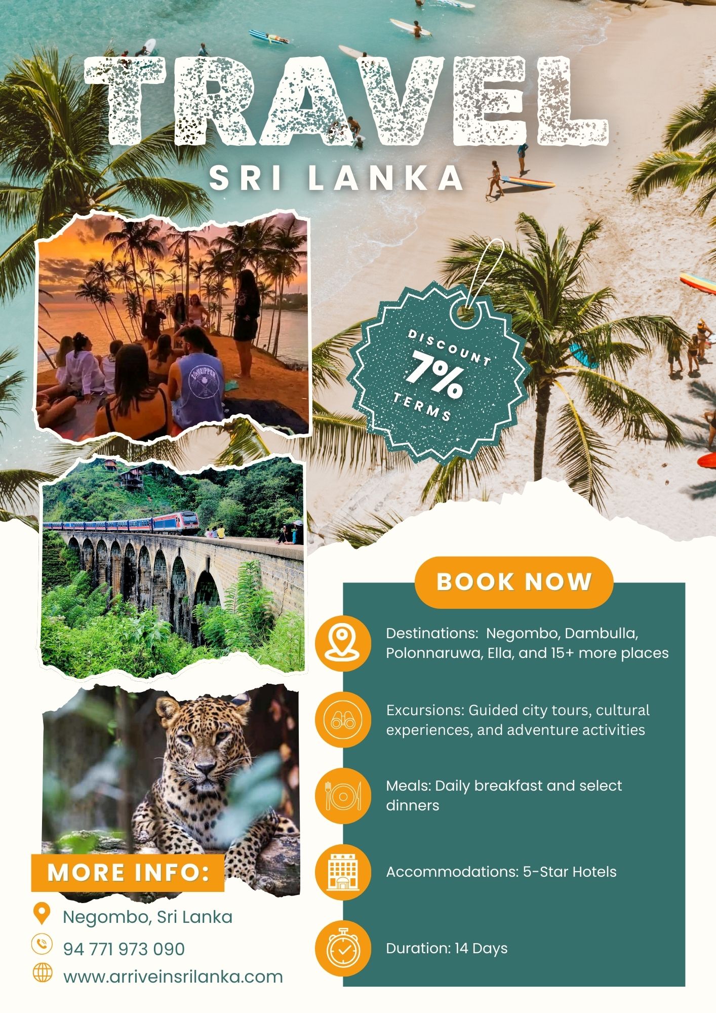 Travel Sri Lanka Flyer